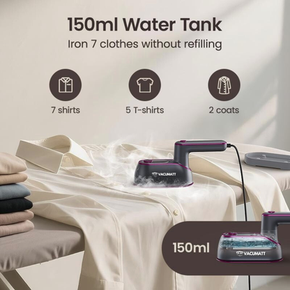 Vacumatt 2-in-1 Steam Iron